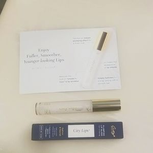 NIB City Lips Clear Gloss Lip Plumper